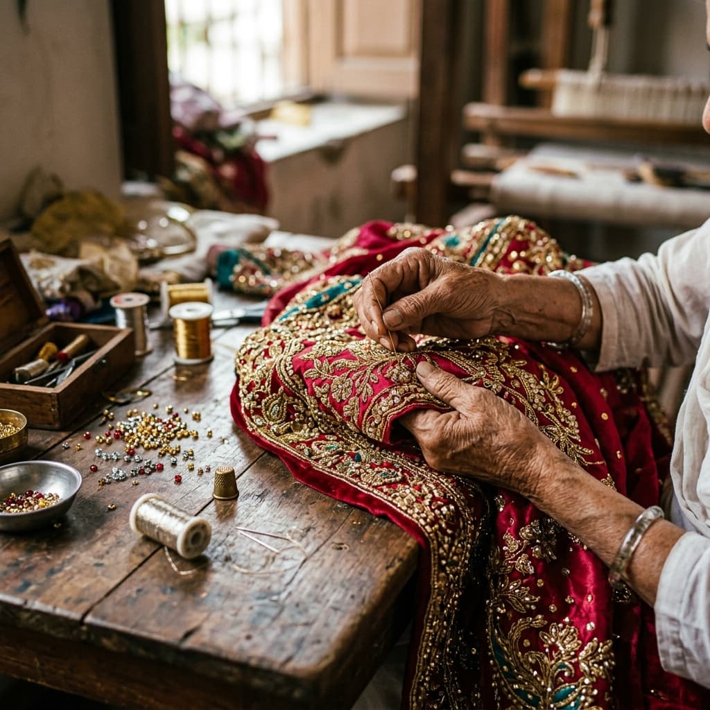 Artisan at work