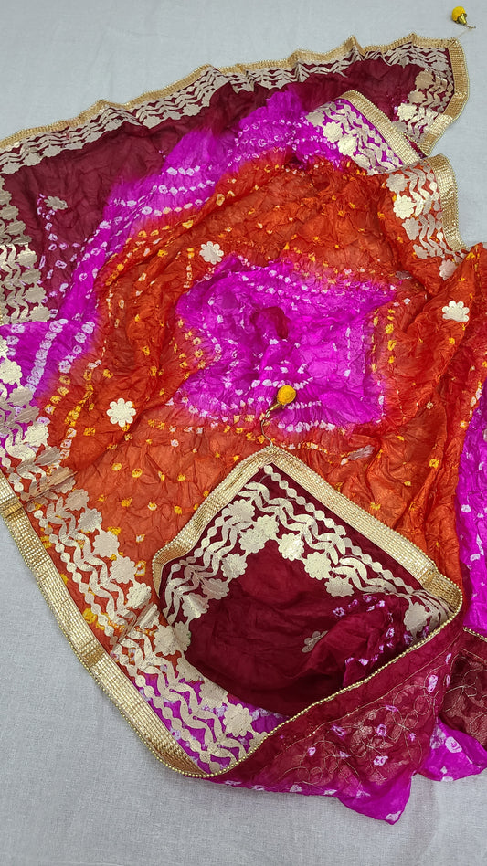 Chunri Press Gota Dupatta | Festive Favorite | Multi 01